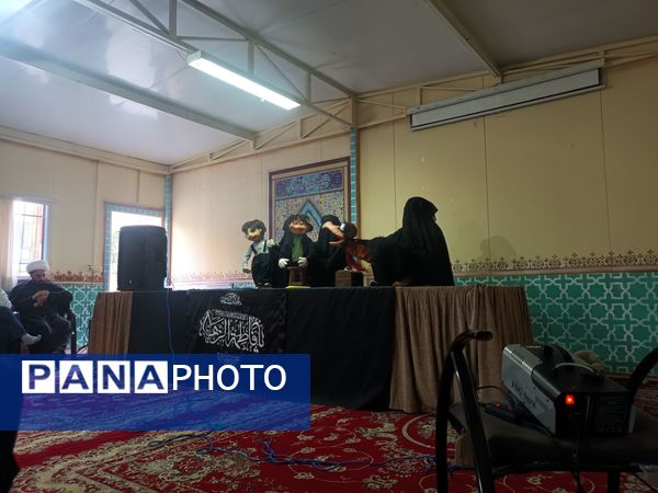 عزاداری ایام شهادت حضرت فاطمه (س) در دبیرستان دخترانه  میرزا جعفر سروقد