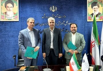 مراسم تودیع و معارفه معاون پرورشی و تربیت بدنی اداره آموزش و پرورش شهرستان کاشمر