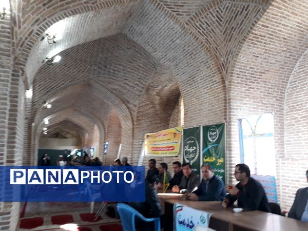 میز خدمت شهرستان نیشابور  در اولین هفته آذر ماه