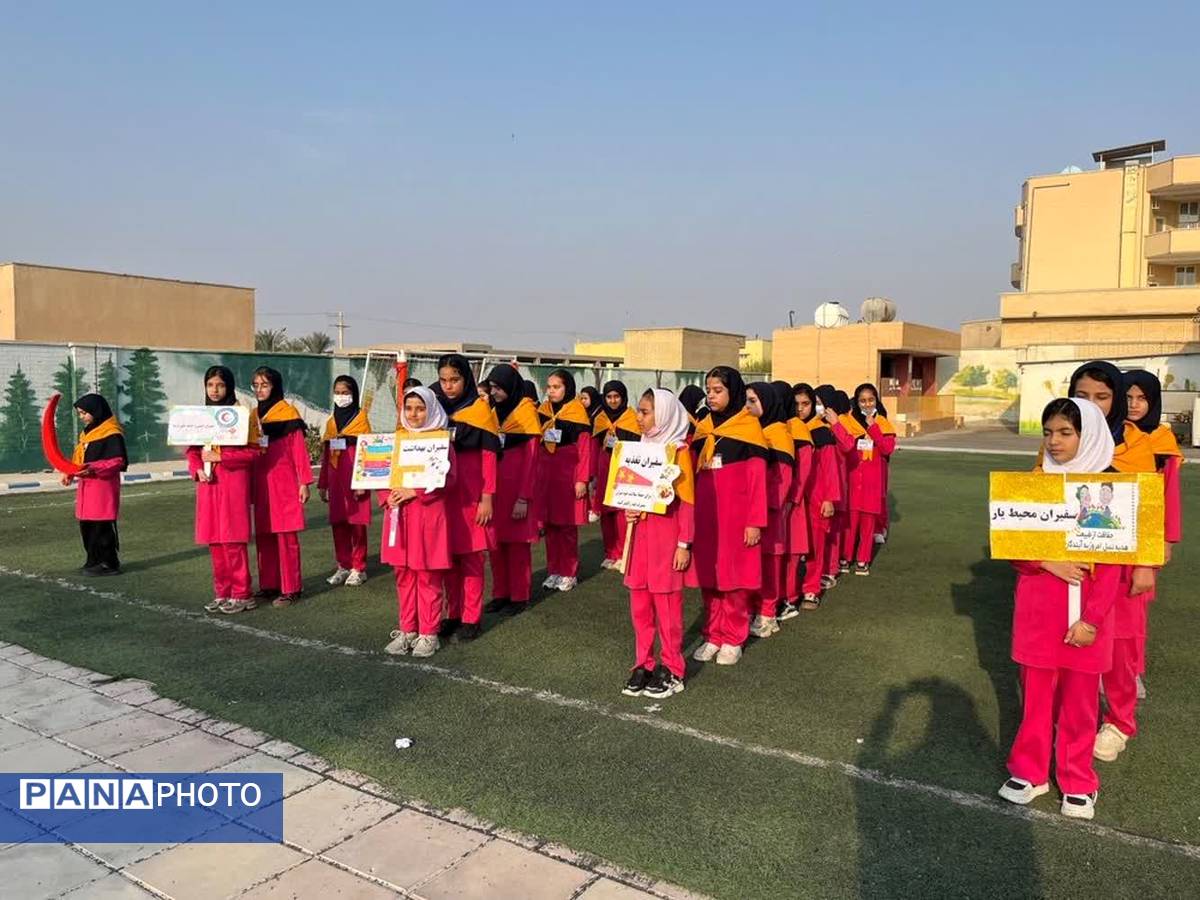 طرح ملی «ماهر و سفیران سلامت» در آموزشگاه زینبیه خورموج دشتی 