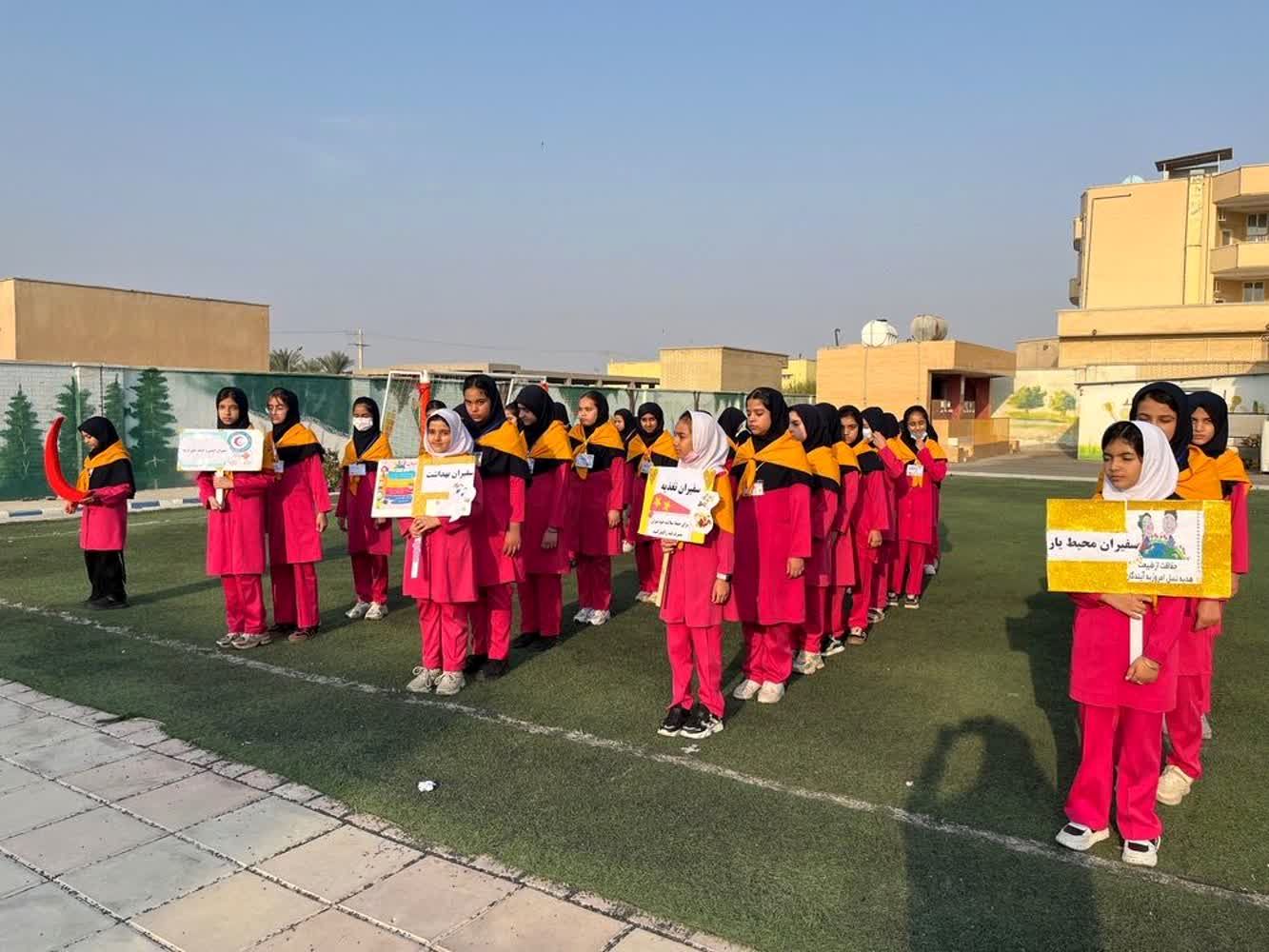 طرح ملی «ماهر و سفیران سلامت» در آموزشگاه زینبیه خورموج دشتی 