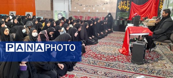 مراسم یادواره شهید نجفیان در آموزشگاه مرحوم پاکدل خلیل‌آباد 