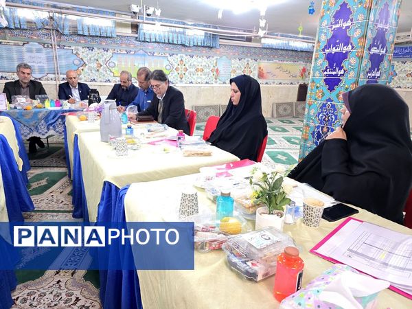 جلسه ستاد امور شاهد آموزش و پرورش ناحیه یک کرج  