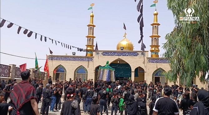 روایت خبرنگار پانا از مراسم عزاداری در روستای مومن آباد قم