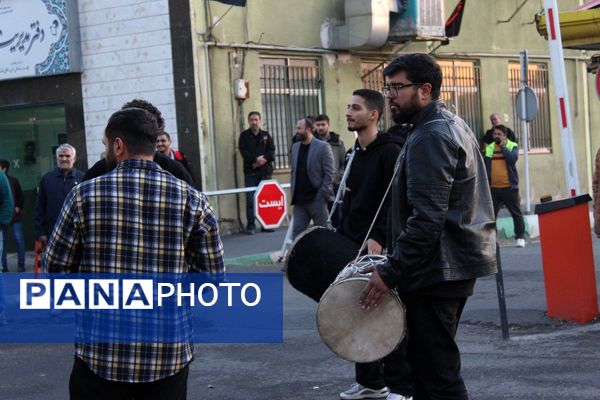 مراسم میزبانی شهدای گمنام دفاع مقدس در البرز