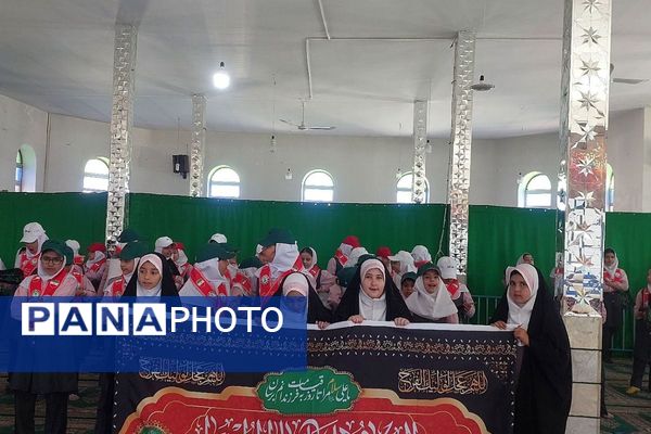 فیروزکوه در سوگ؛ دانش‌آموزان داغ‌دار بانوی دو عالم شدند