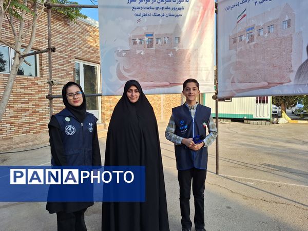 آیین کلنگ‌زنی مدرسه «اولیا» در ناحیه ۴ اصفهان همزمان با سراسر کشور