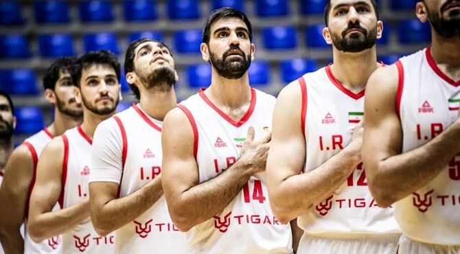 برد قاطعانه تیم ملی بسکتبال ایران در رقابت‌های انتخابی جام جهانی 