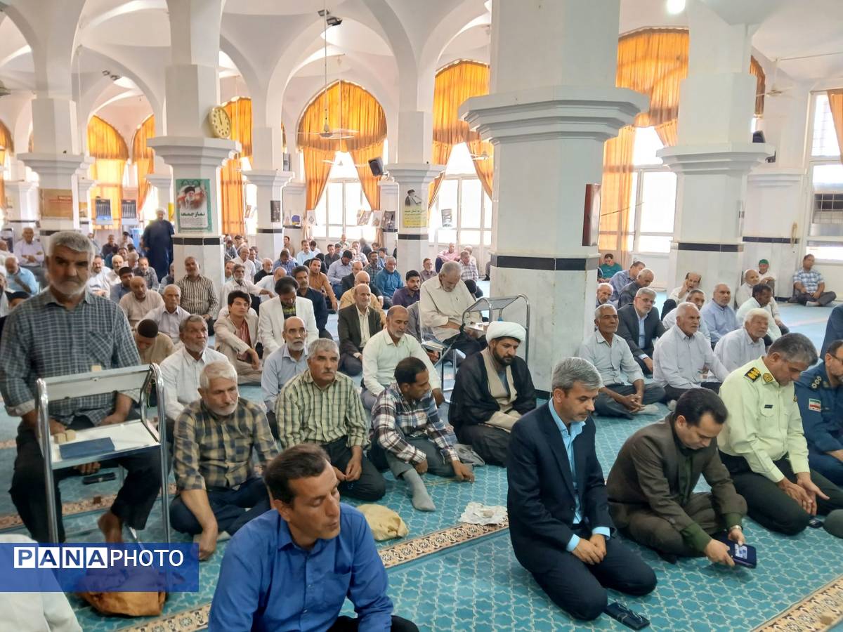 نماز عبادی سیاسی جمعه در شهرستان خلیل‌آباد