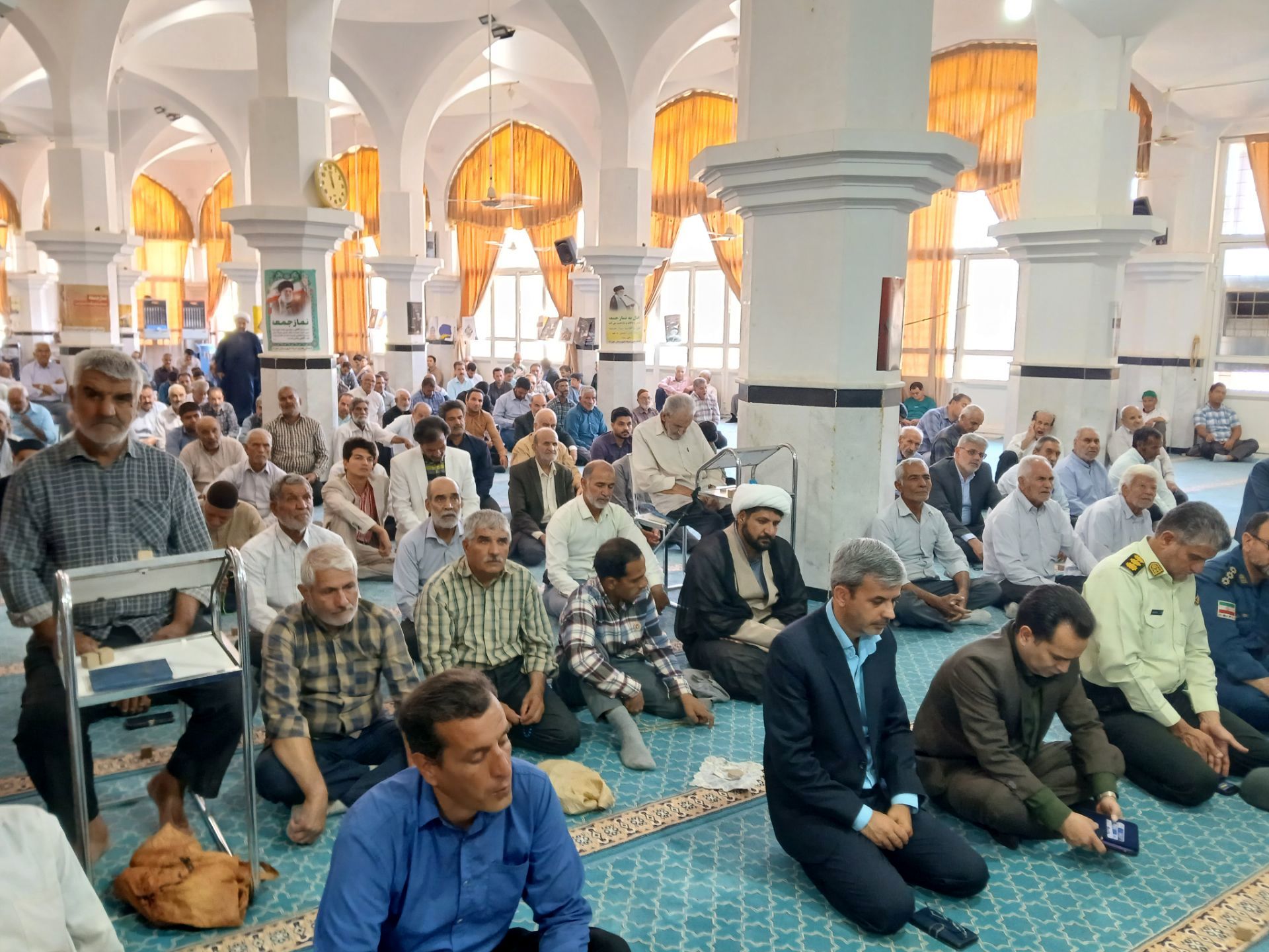 نماز عبادی سیاسی جمعه در شهرستان خلیل‌آباد