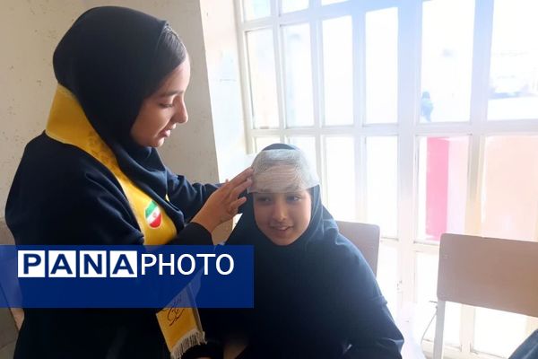 مانور زلزله و ایمنی در مدارس دخترانه ناحیه 3 شیراز