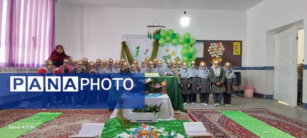 جشن قرآن جلوه‌ای از ایمان و دانش در مدرسه شهید نجفی فدافن 