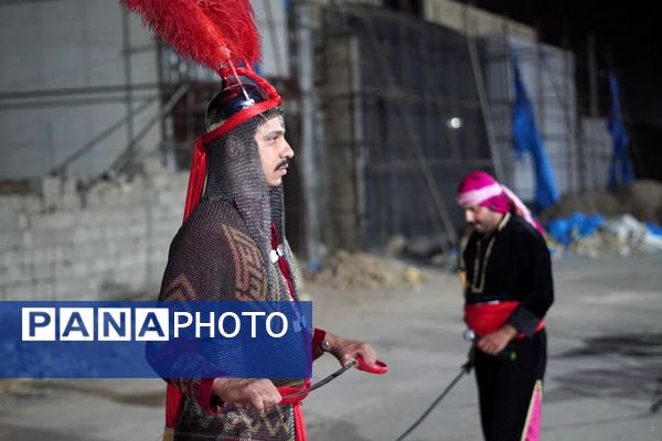 چهارمین سال برگزاری مراسم تعزیه‌خوانی گروه «عشاق‌الحسین» در اردکان