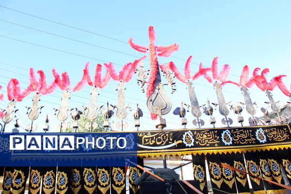 دسته عزای شهادت حضرت فاطمه الزهرا (س) در امامشهر یزد