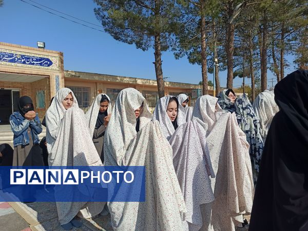 برگزاری نماز باران در شهرستان کاشمر