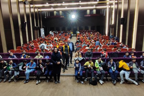 یک روز شاد و مفرح در اردوی یک روزه سینما غدیر شیروان