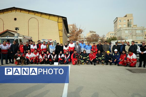 بیست و هفتمین مانور سراسری زلزله در آذربایجان غربی