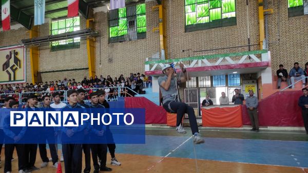 افتتاح المپیاد ورزشی درون‌مدرسه‌ای در هنرستان شهید مافی چناران