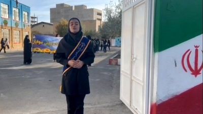 حضور نسل انقلاب در راهپیمایی ۱۳ آبان صوفیان