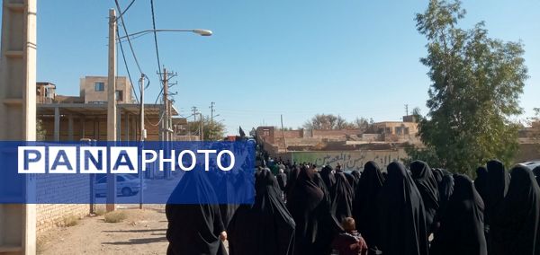 عزاداری فاطمی با حضور شهید گمنام در روستای ورجان قم