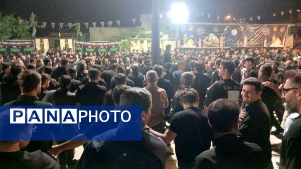 مراسم تاسوعای حسینی در شهرستان لنده