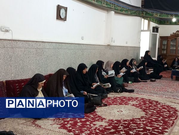قرائت دعای ندبه در هیئت عاشقان حضرت ابوالفضل نیشابور