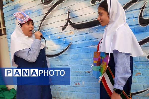 لبخند و شور نوجوانی، نشاط مدارس شهرستان قدس در ۱۳ آبان 