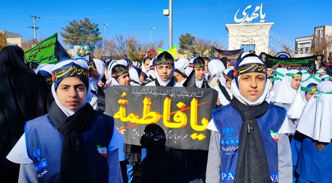 نذر دل‌ها برای بانوی بهشت