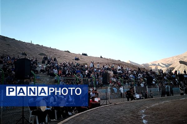 مسابقات بومی محلی در گود کشتی شهر بار نیشابور