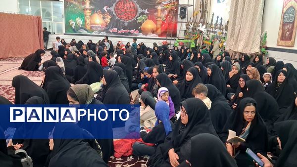 عزاداری شب شهادت حضرت فاطمه س در خلیل آباد