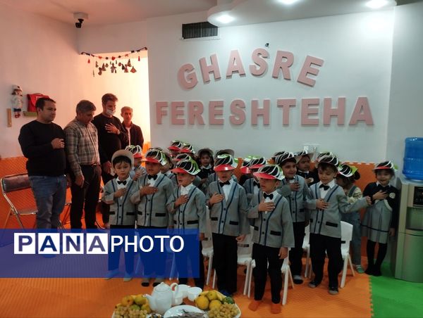 طنین زنگ غنچه ها در مهد کودک قصر فرشته‌های شهرستان شیروان