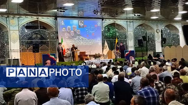 گرامیداشت اولین سالگرد شهادت سیدحسن نصرالله در امام زاده سید حمزه (ع) کاشمر 