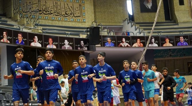 آغاز اردوی تیم کشتی فرنگی نونهالان از ۲۳ آبان
