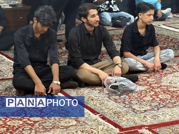 جوانان کاشمری پرچم عزای حسینی را برافراشتند