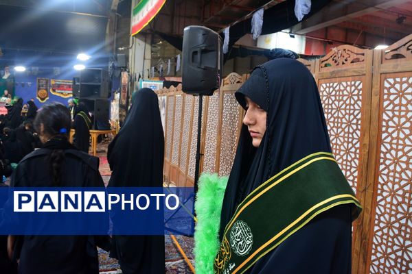 شیرخوارگان عهد سربازی امام‌زمان را در مصلی نسیم‌شهر بستند