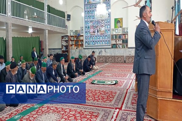 دومین  نماز جمعه آبان  ماه در شهر بار نیشابور 