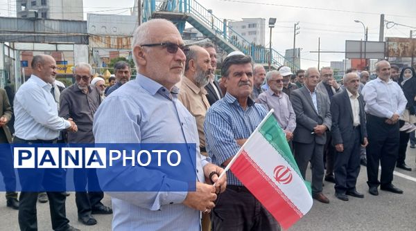 فریاد امت و راهپیمایی بشارت نصر در شهرستان محمودآباد