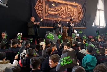 عزاداری نوگلان فاطمی در شهرستان خلخال 