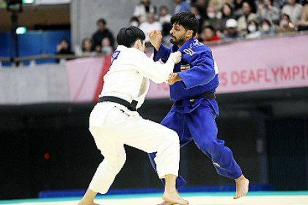 افتخارآفرینی جودوی ناشنوایان؛ علی سلحشور ایران را صاحب اولین مدال کرد