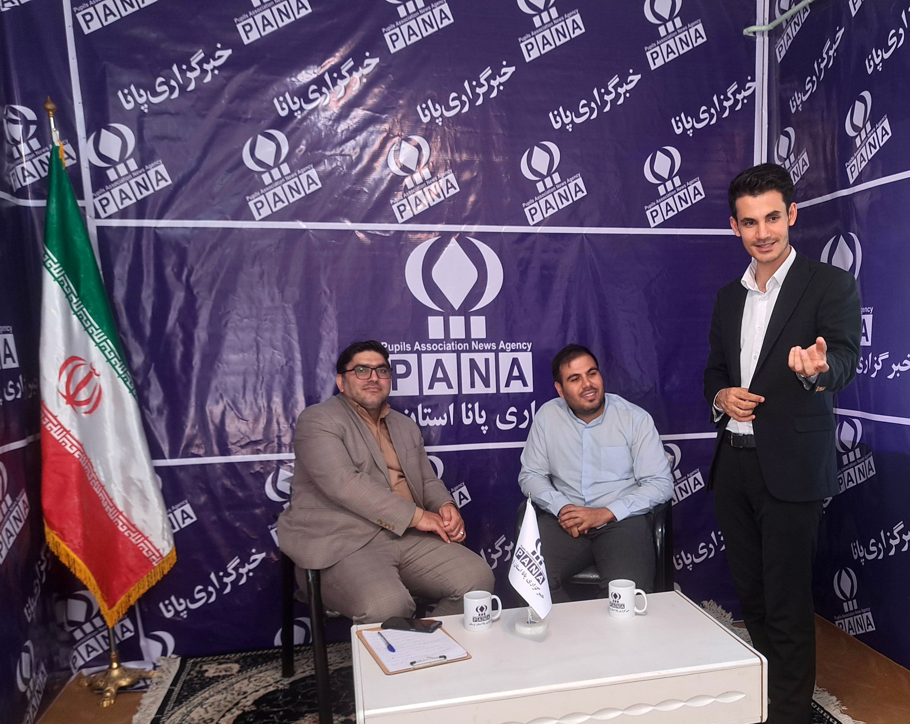 بازدید از استودیوی جدید خبرگزاری پانا استان لرستان