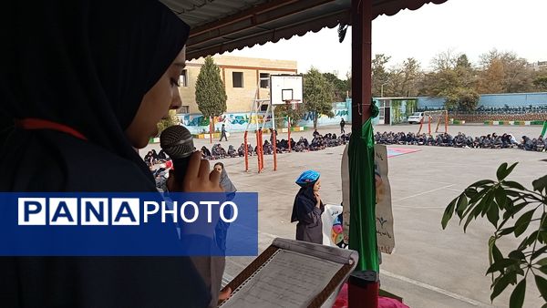 المپیاد ورزشی درون مدرسه ای در دبیرستان صدیقه 1 مشهد