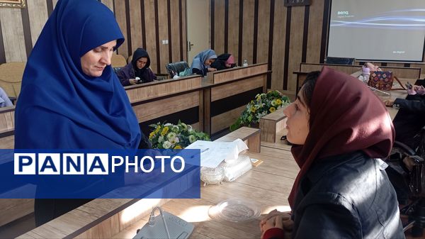 دومین جلسه کارگاه توانمندسازی دانش‌آموزان خبرنگار پانا دختر ناحیه ۲ کرج و شهرستان فردیس