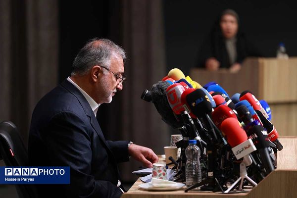 نشست خبری علیرضا زاکانی شهردار تهران