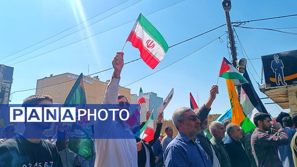حضور پرشور مردم کهگیلویه و بویراحمد در راهپیمایی «بشارت نصر» در حمایت از مقاومت اسلامی
