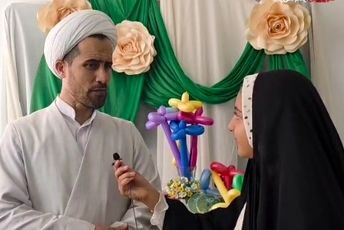برپایی جشن غدیر در دارالقرآن بشری قم