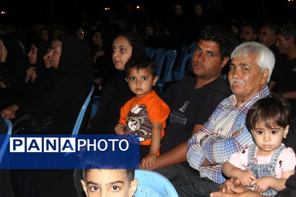 تئاتر دلدادگی در سلسله الذهب نیشابور در شب تاسوعای حسینی 