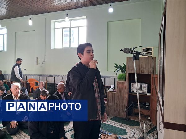 اقامه نماز عید سعید فطر در مسجد جامع جمنان قائمشهر