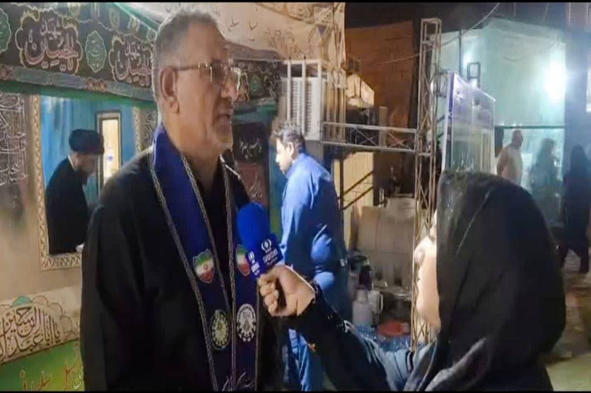 موکب سازمان دانشآموزی خوزستان در شلمچه افتتاح شد