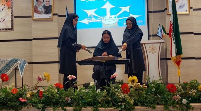 جشن سمپاد در دبیرستان فرزانگان1 شیراز