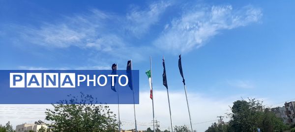 مشهد در میزبانی از فرزند شهیدش سیاه پوش شد